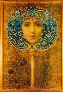 Louis Welden Hawkins Mask oil on canvas